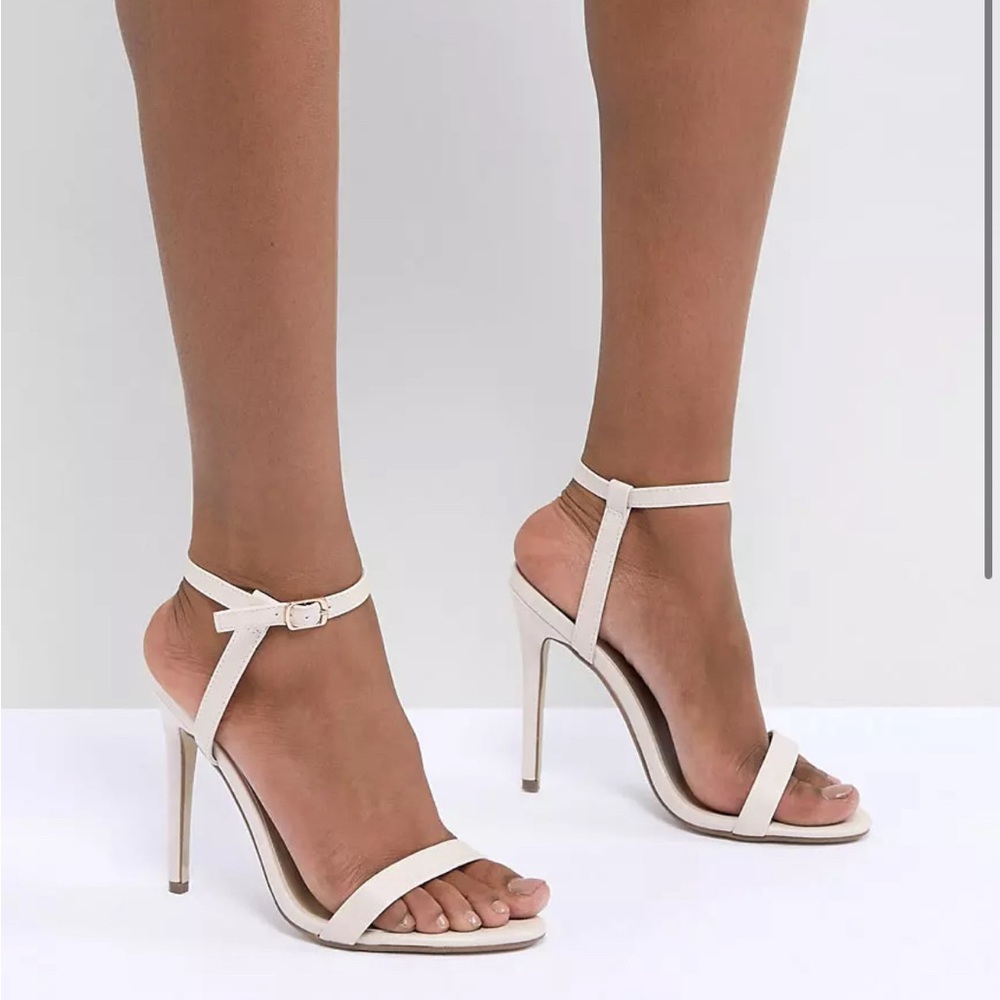 Missguided Nude Strappy Heels - Brand New w/ Box and Tags (c/o ASOS)